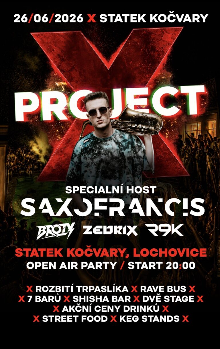 RAVEBUS jede na PROJECT X